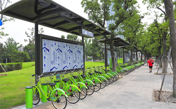 公共自行車亭