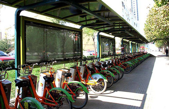 公共自行車亭
